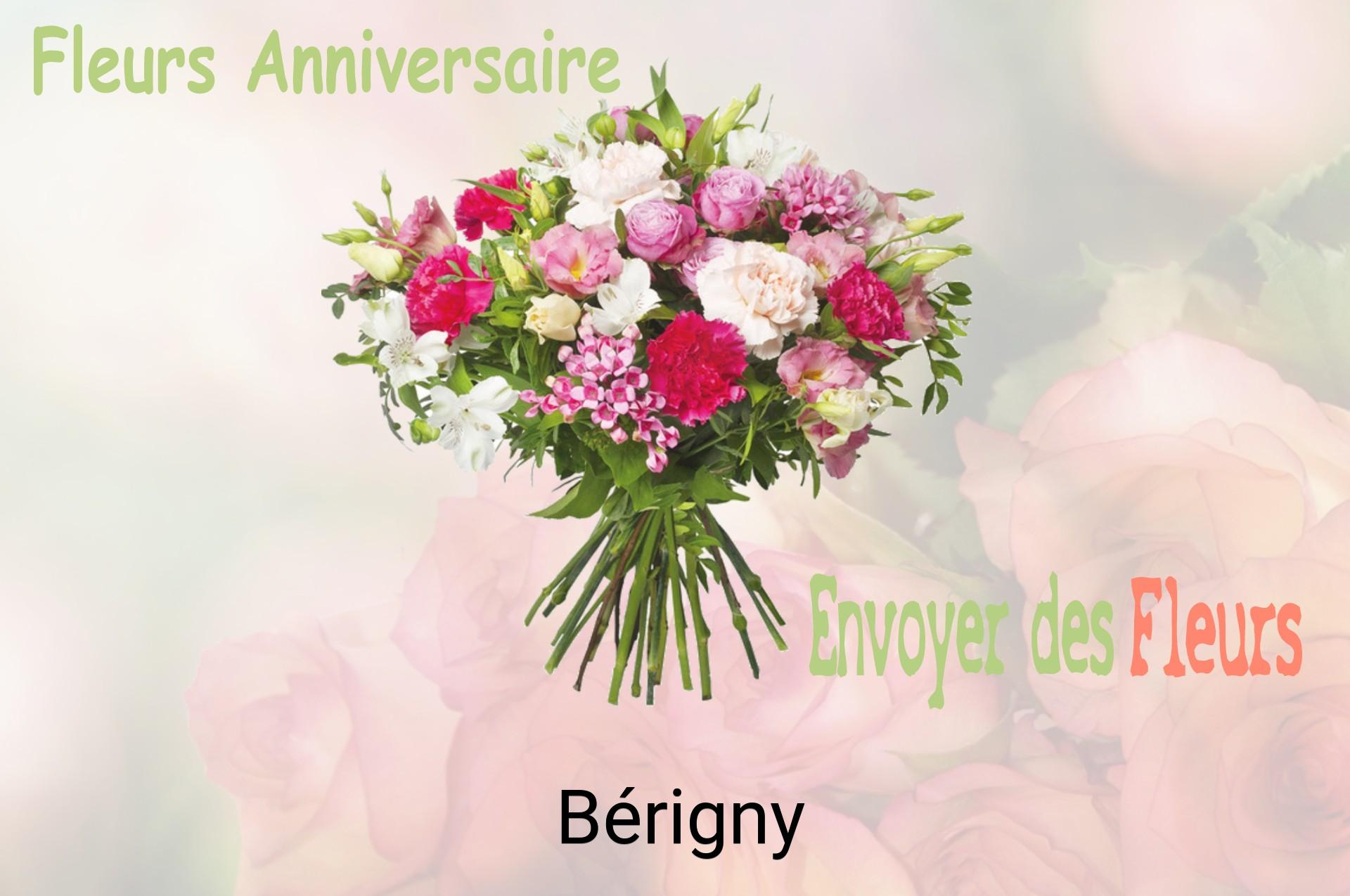 Bouquet de fleurs d’anniversaire livré à Bérigny