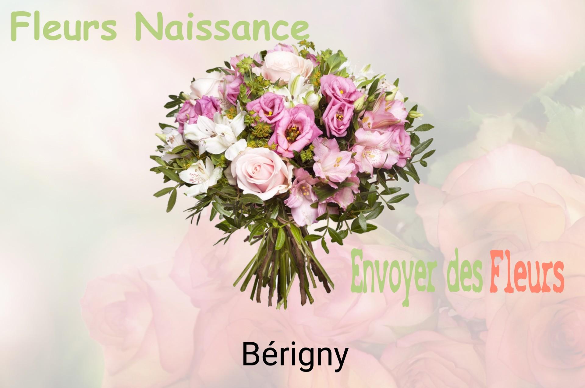 Bouquet de fleurs de naissance livré à Bérigny